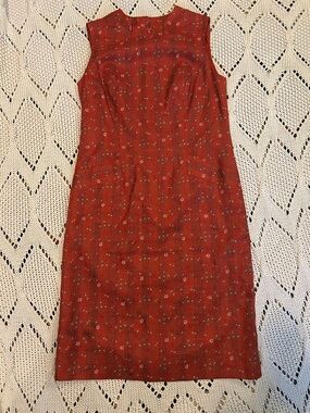 Anne Klein 60’s Style Shift Dress Sz 4 EUC